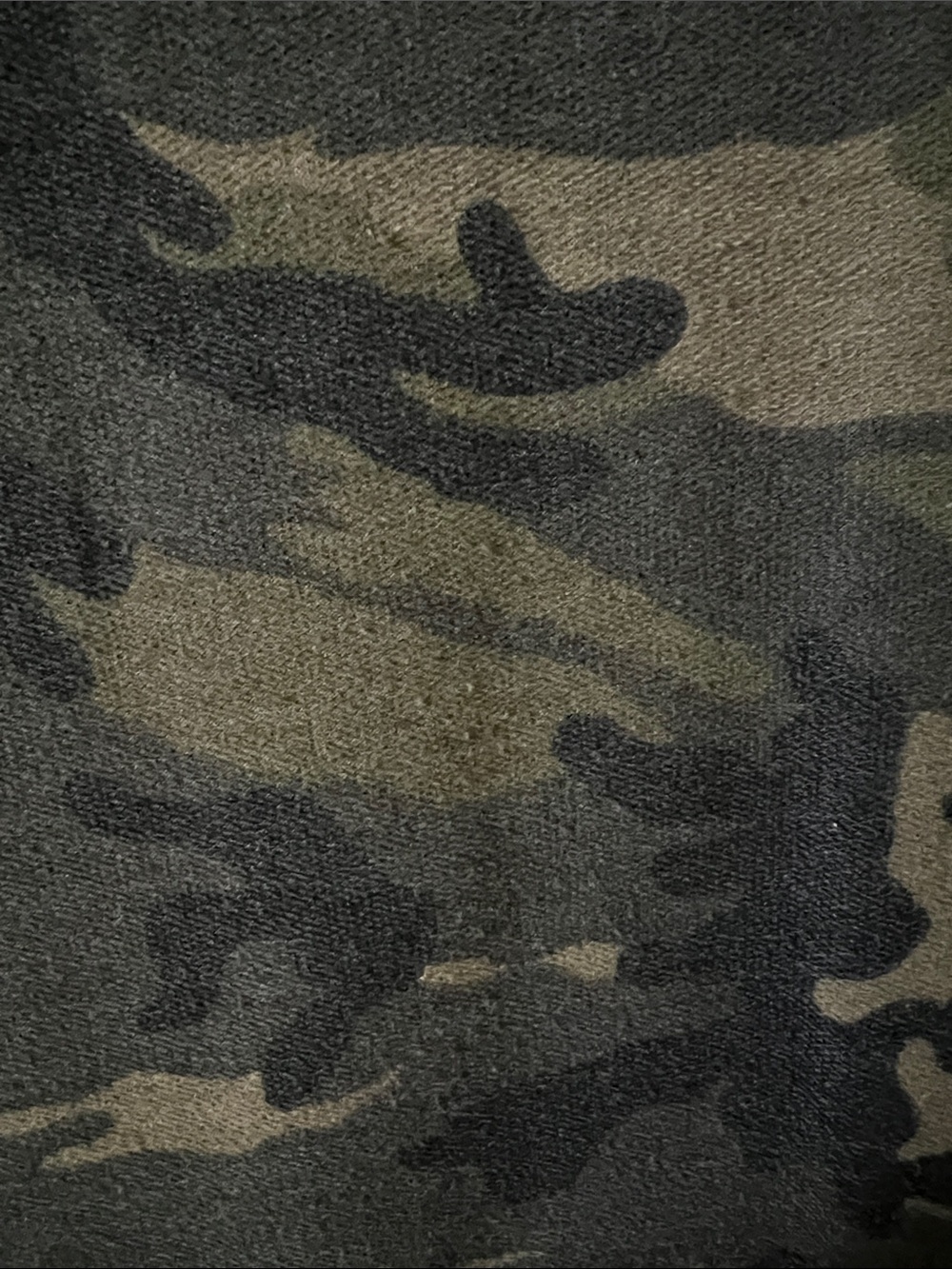 Camo Hooded Short Sleeve Dress - Olive Green - Picture 5 of 11